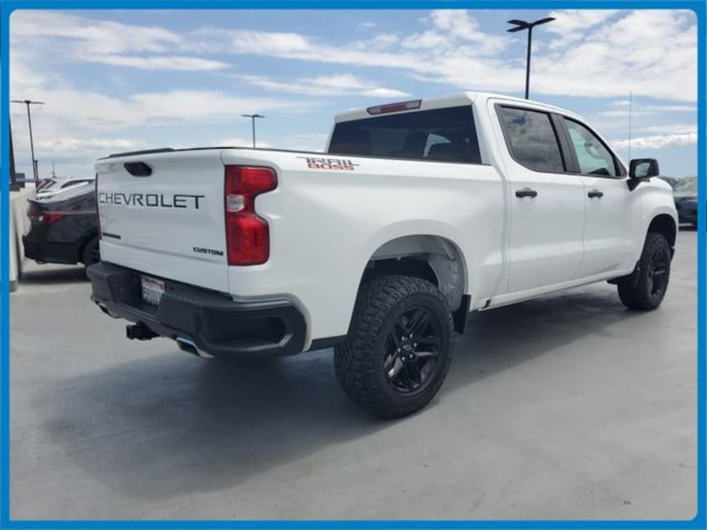 Used 2023 Chevrolet Silverado 1500 Custom Trail Boss Truck Crew Cab