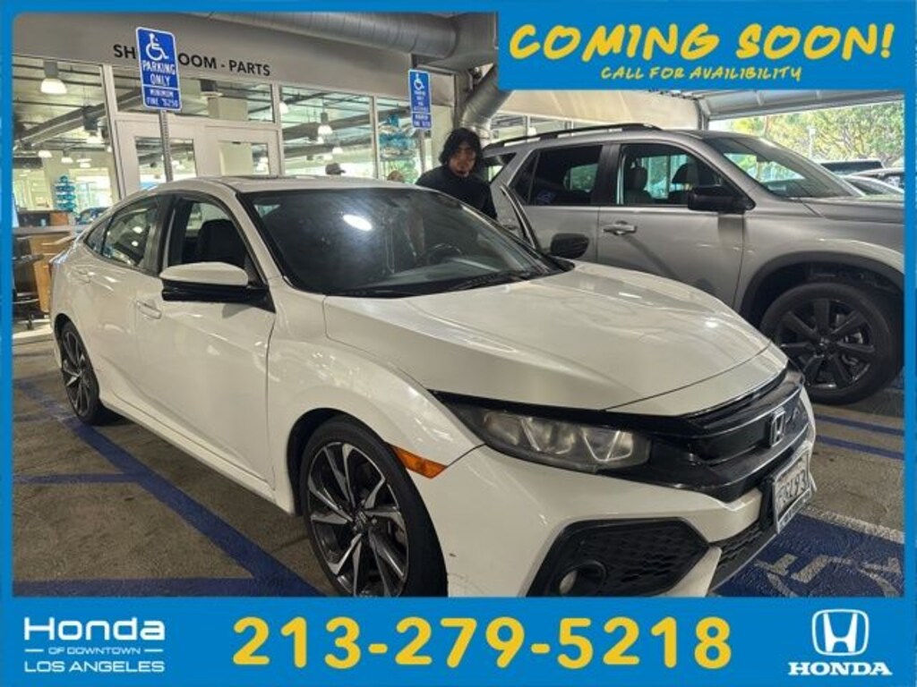 Certified 2019 Honda Civic Si Sedan