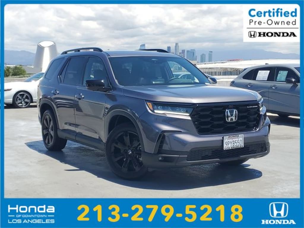 Certified 2025 Honda Pilot Black Edition SUV