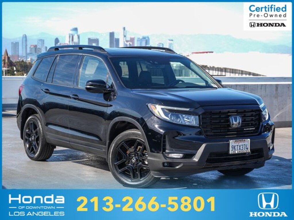 Certified 2024 Honda Passport Black Edition SUV