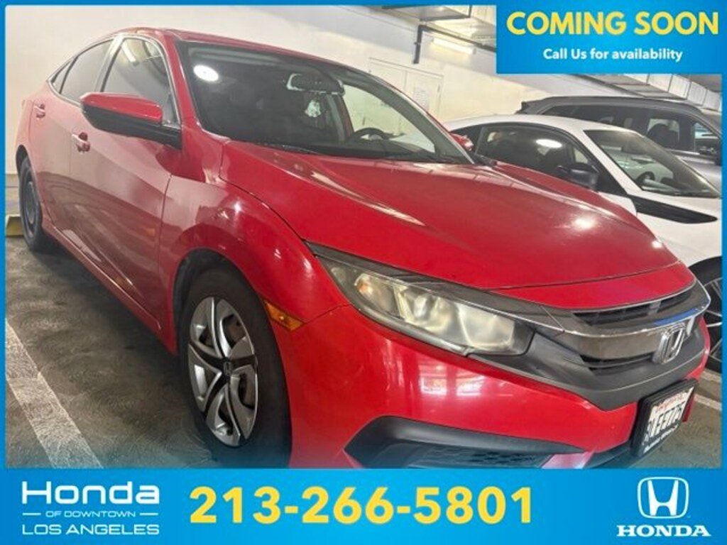 Certified 2016 Honda Civic LX Sedan