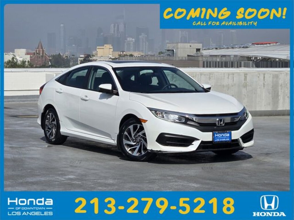 Certified 2016 Honda Civic EX Sedan