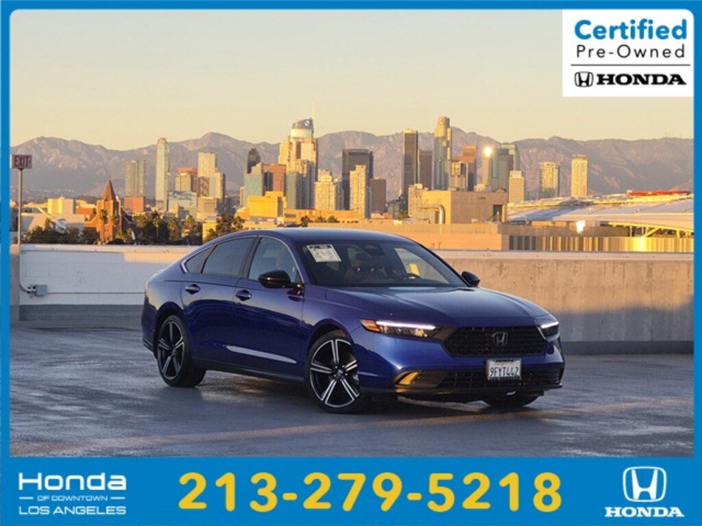 Certified 2023 Honda Accord Hybrid Sport Sedan