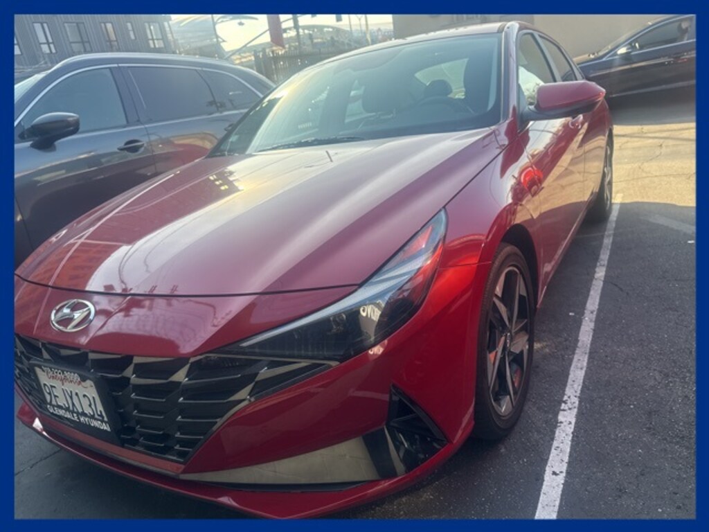 Used 2023 Hyundai Elantra HEV Limited Sedan