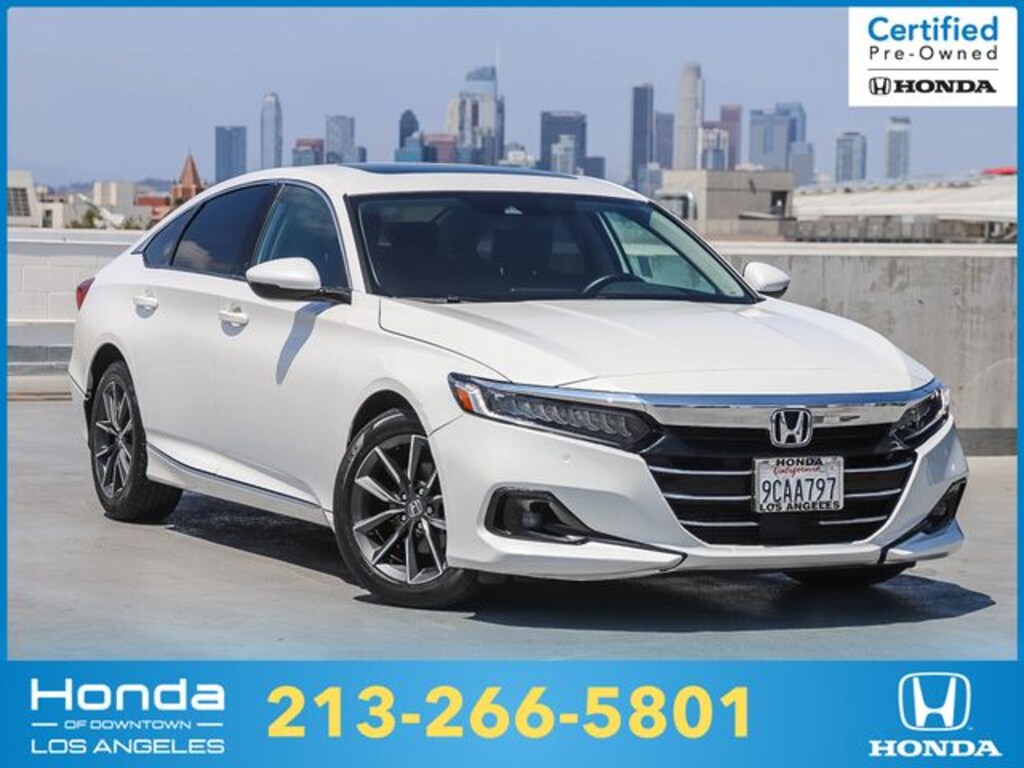 Certified 2022 Honda Accord EX-L 1.5T Sedan