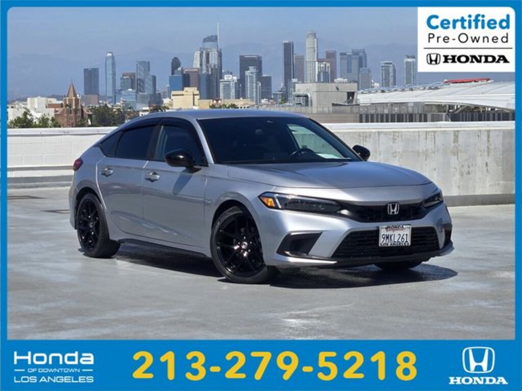 Certified 2024 Honda Civic Sport Hatchback
