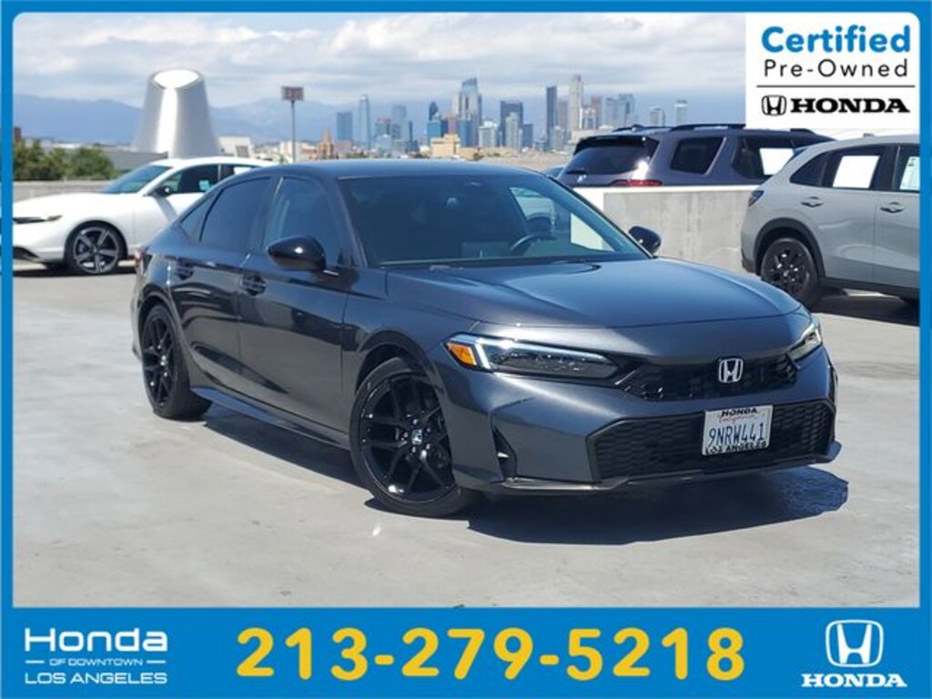 Certified 2025 Honda Civic Sport Sedan