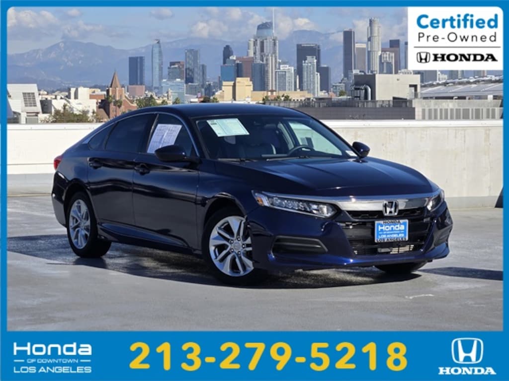 Certified 2020 Honda Accord LX 1.5T Sedan