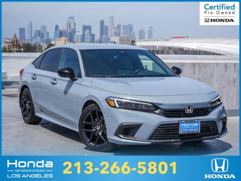 Certified 2024 Honda Civic Sport Sedan