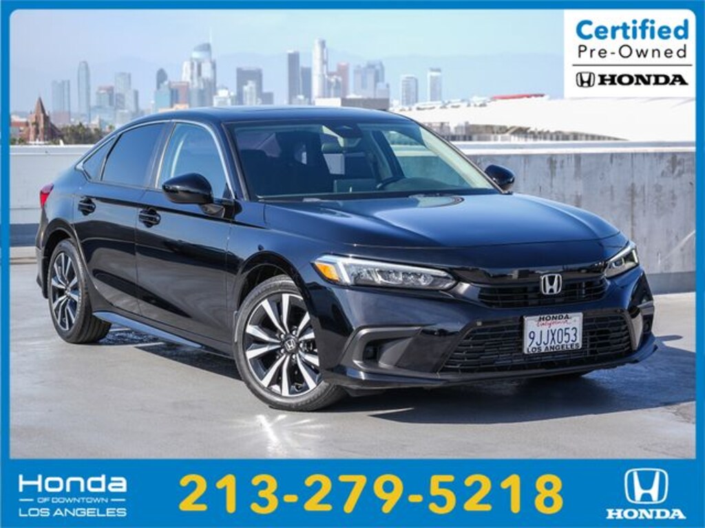 Certified 2024 Honda Civic EX Sedan