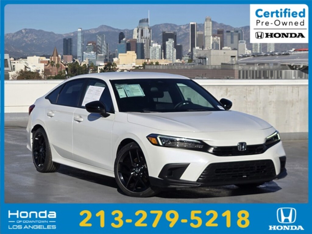 Certified 2022 Honda Civic Sport Sedan