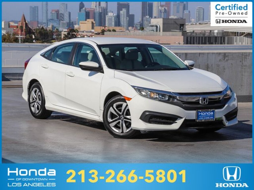 Certified 2016 Honda Civic LX Sedan