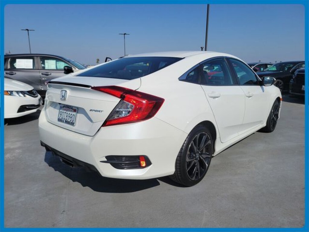 Certified 2020 Honda Civic Sport Sedan
