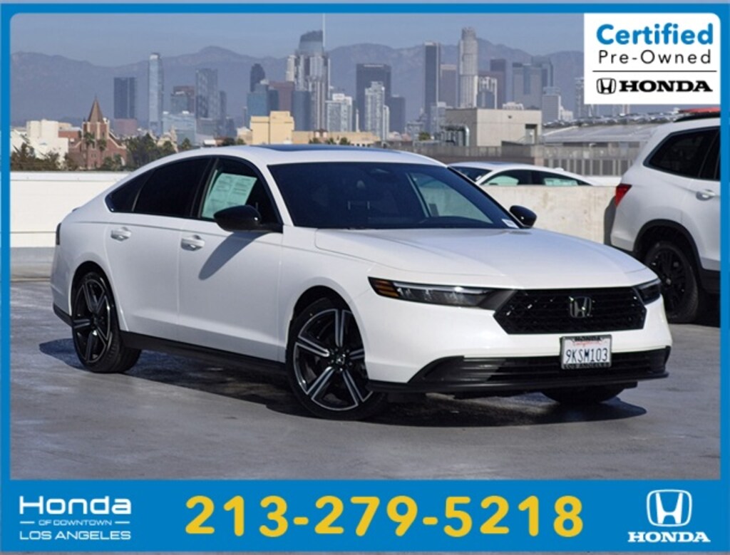 Certified 2024 Honda Accord Hybrid Sport Sedan