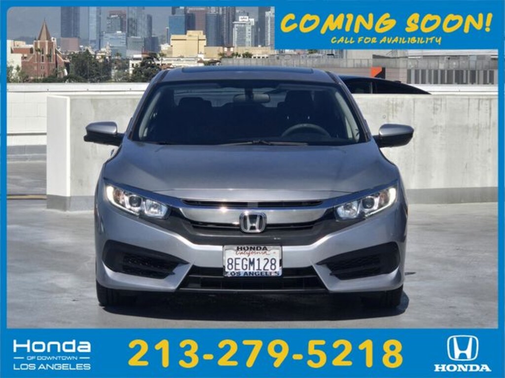 Certified 2018 Honda Civic EX Sedan