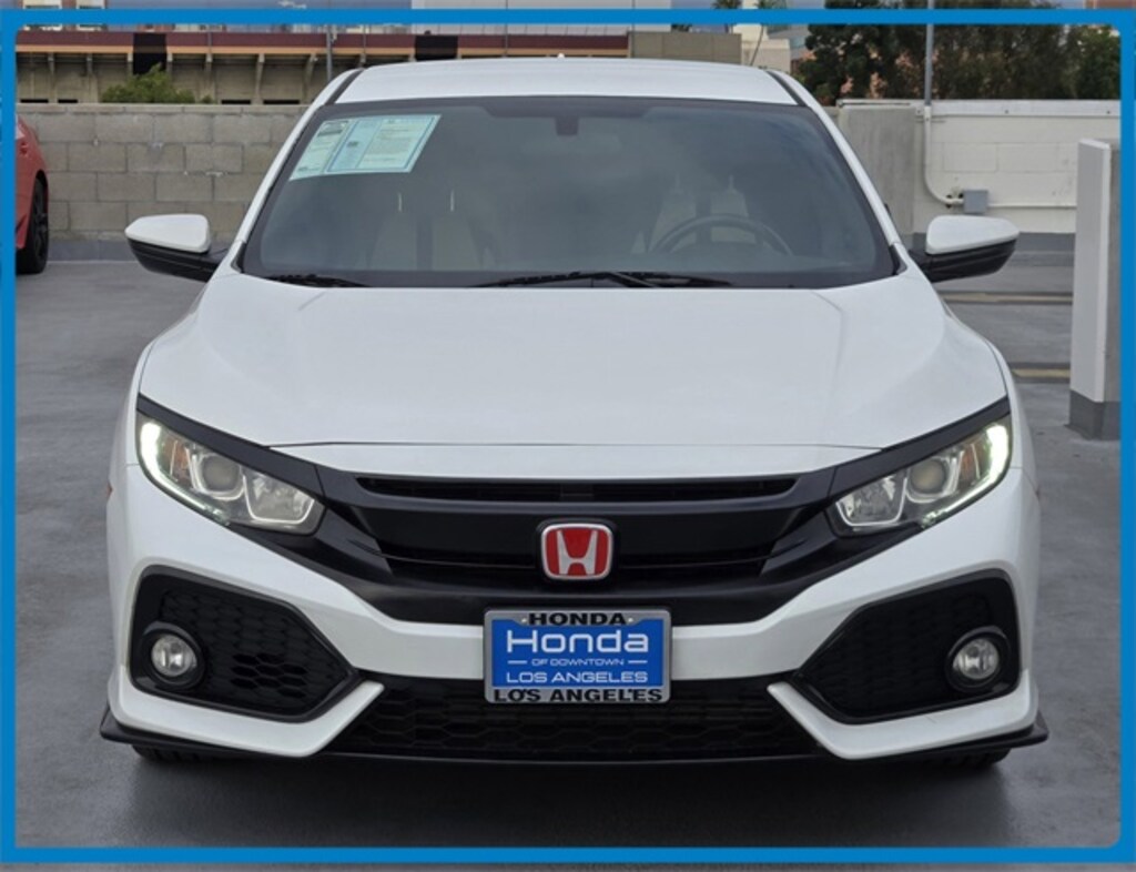 Certified 2018 Honda Civic Sport Hatchback