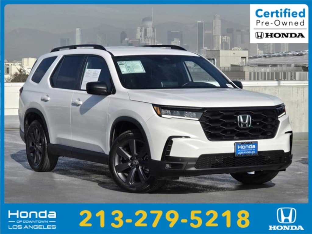 Certified 2025 Honda Pilot Sport SUV