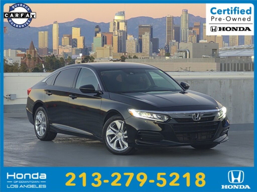 Certified 2020 Honda Accord LX 1.5T Sedan