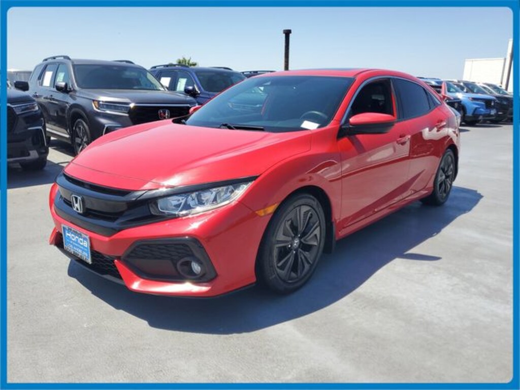 Certified 2019 Honda Civic EX Hatchback