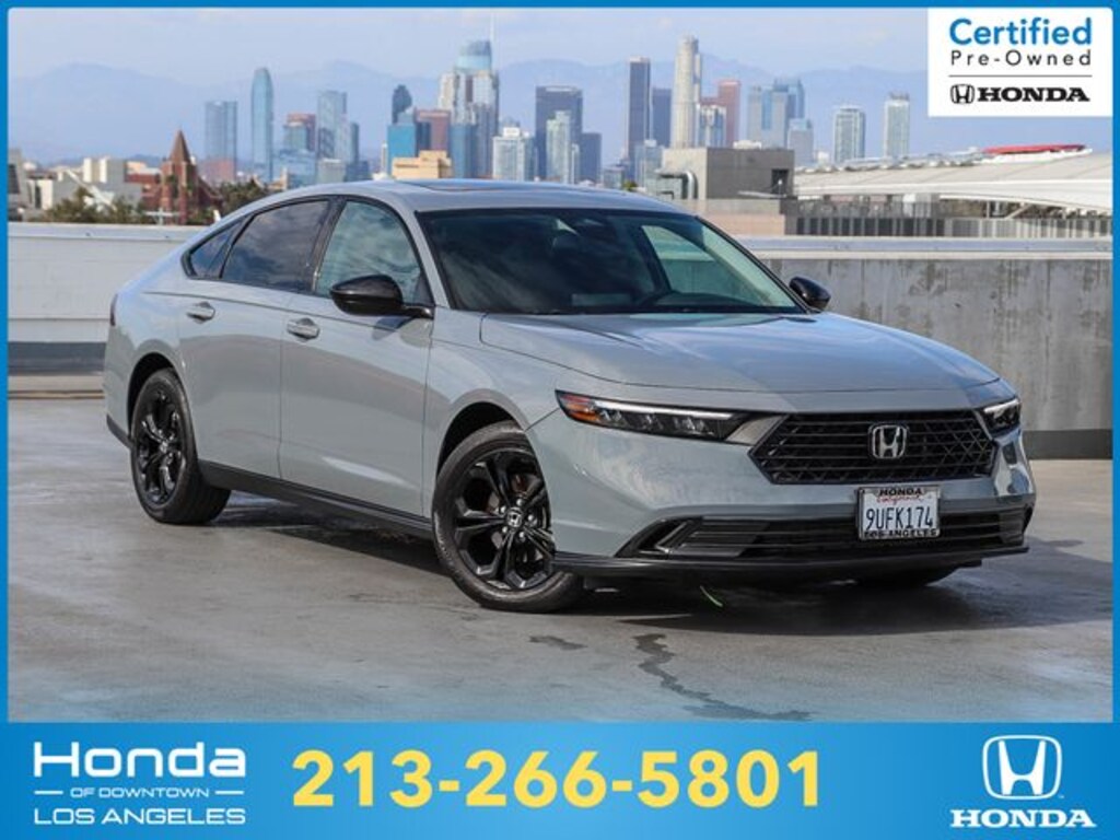 Certified 2025 Honda Accord SE Sedan