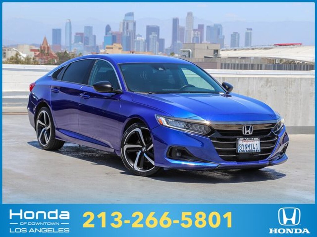Used 2021 Honda Accord Sport 1.5T Sedan