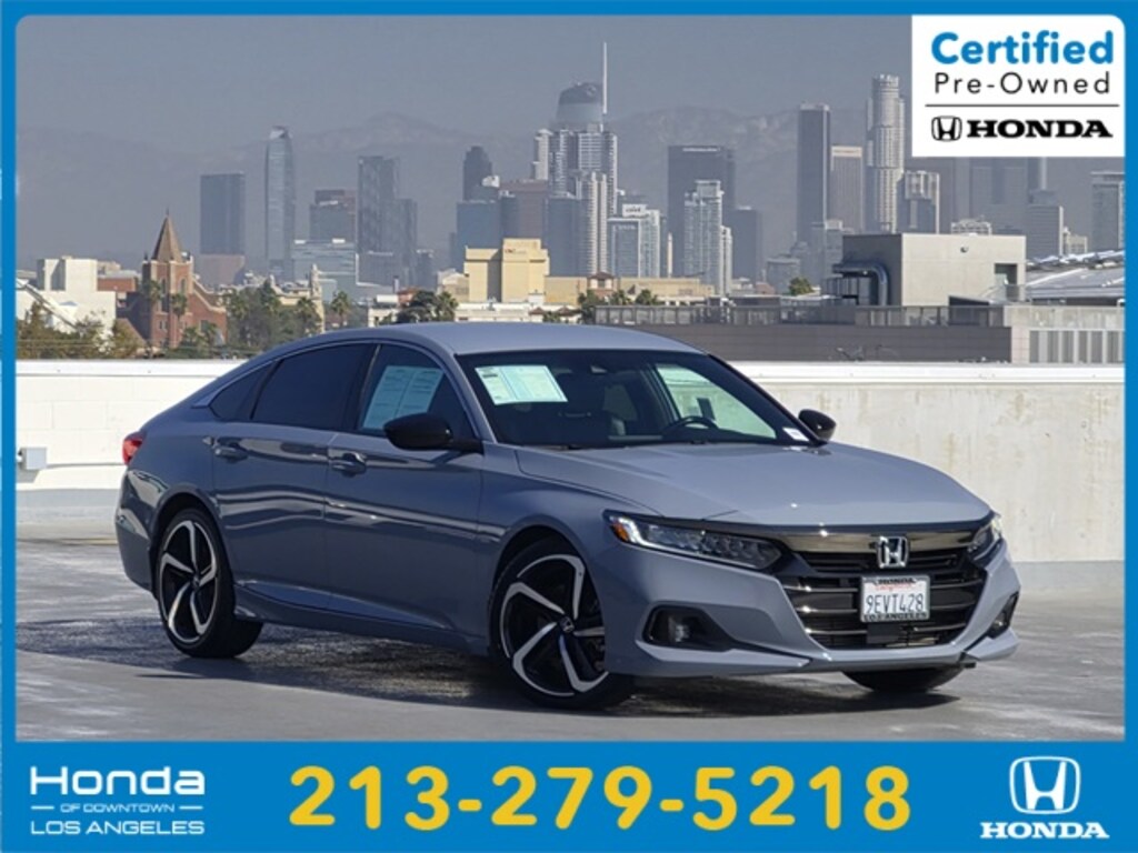 Certified 2022 Honda Accord Sport 1.5T Sedan