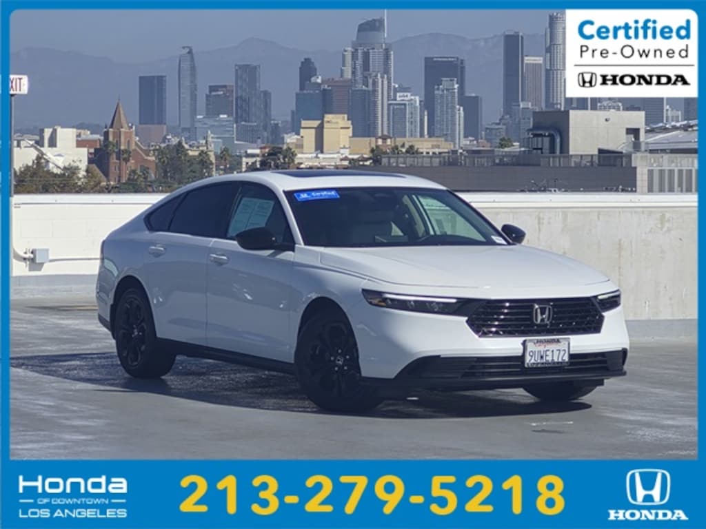 Certified 2025 Honda Accord SE Sedan