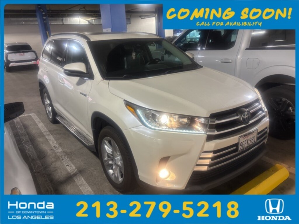 Used 2017 Toyota Highlander Hybrid Limited V6 SUV