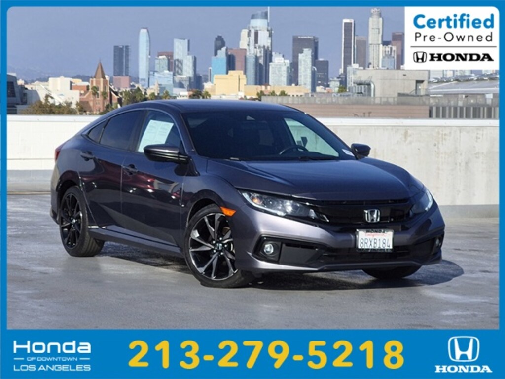Certified 2020 Honda Civic Sport Sedan
