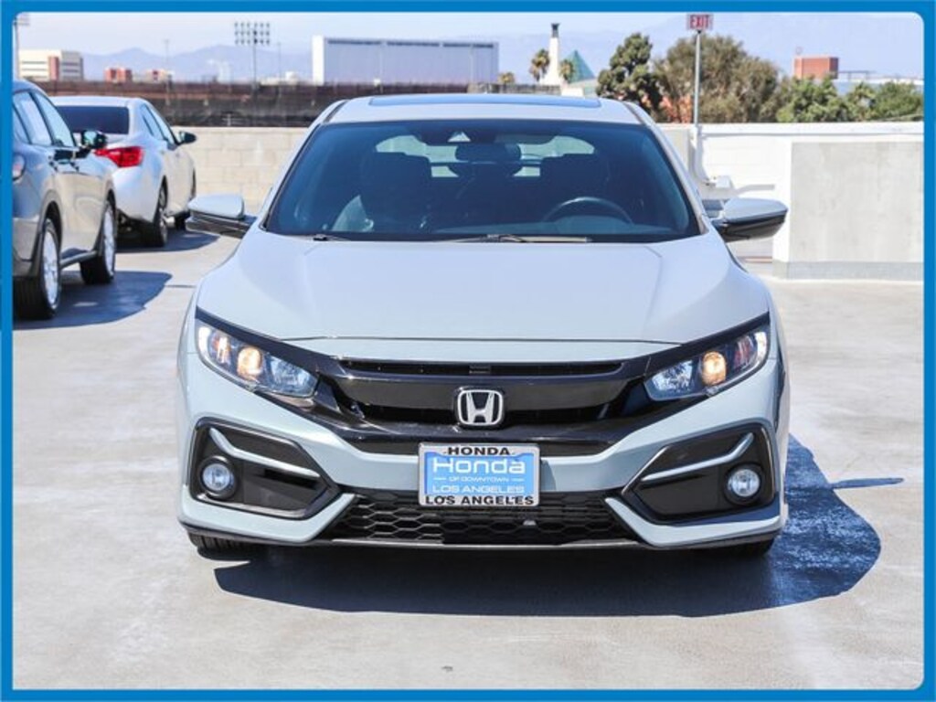 Certified 2021 Honda Civic EX Hatchback