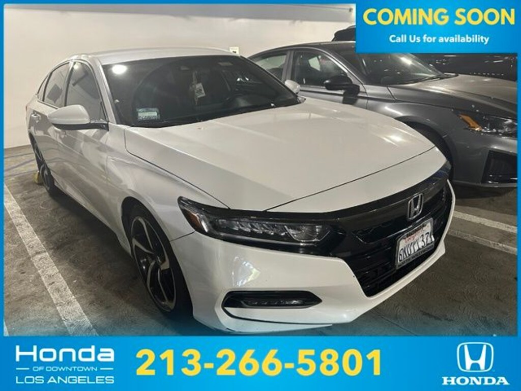 Certified 2020 Honda Accord Sport 1.5T Sedan