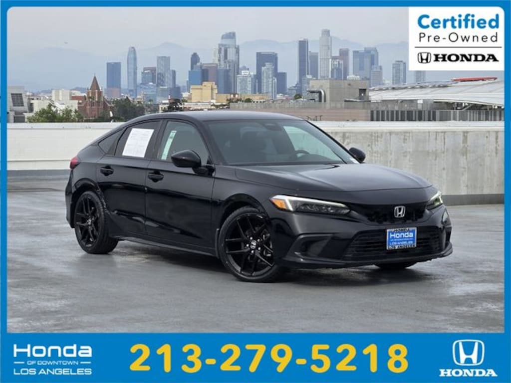 Certified 2022 Honda Civic Sport Hatchback