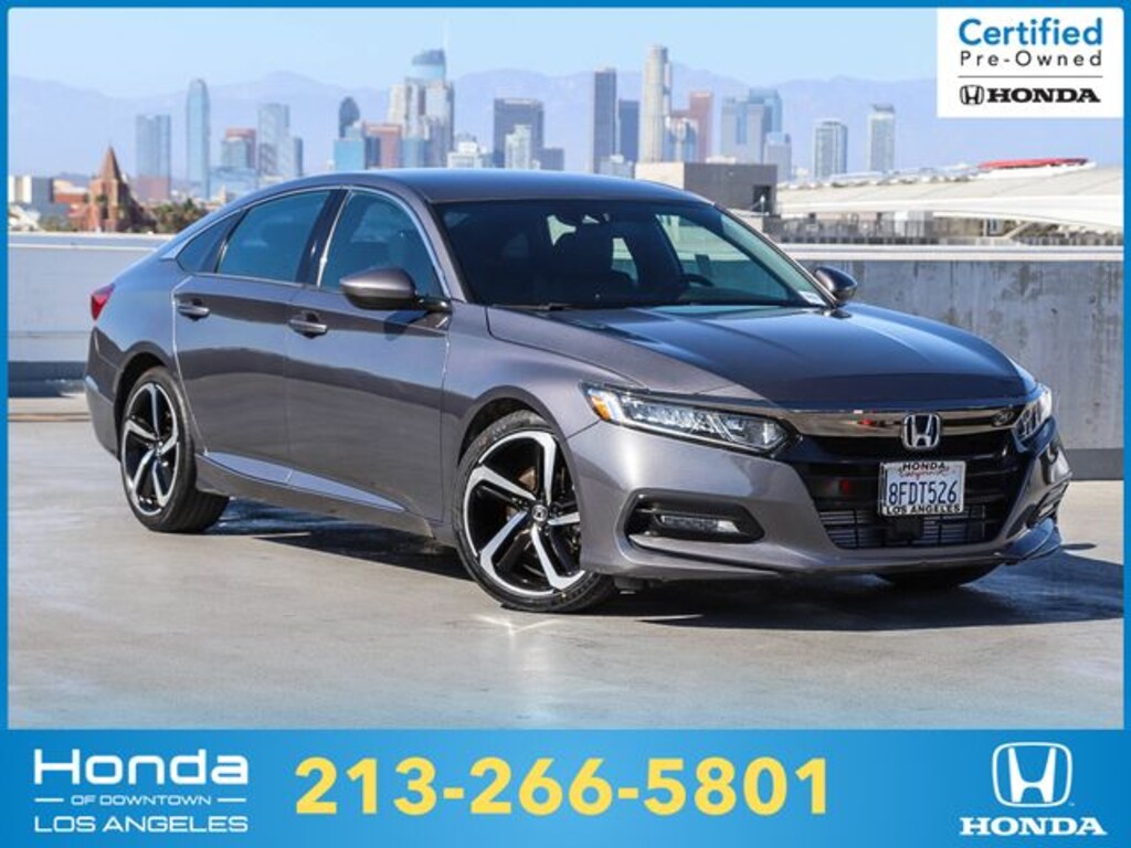 Certified 2018 Honda Accord Sport Sedan