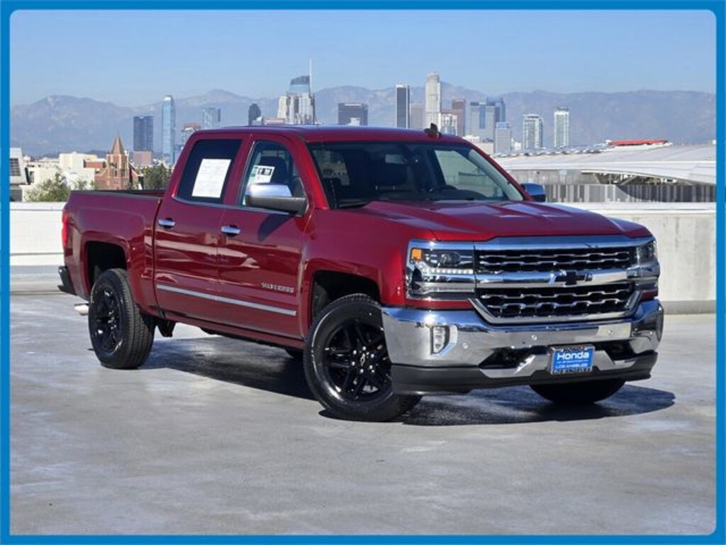 Used 2018 Chevrolet Silverado 1500 LTZ w/1LZ Truck Crew Cab