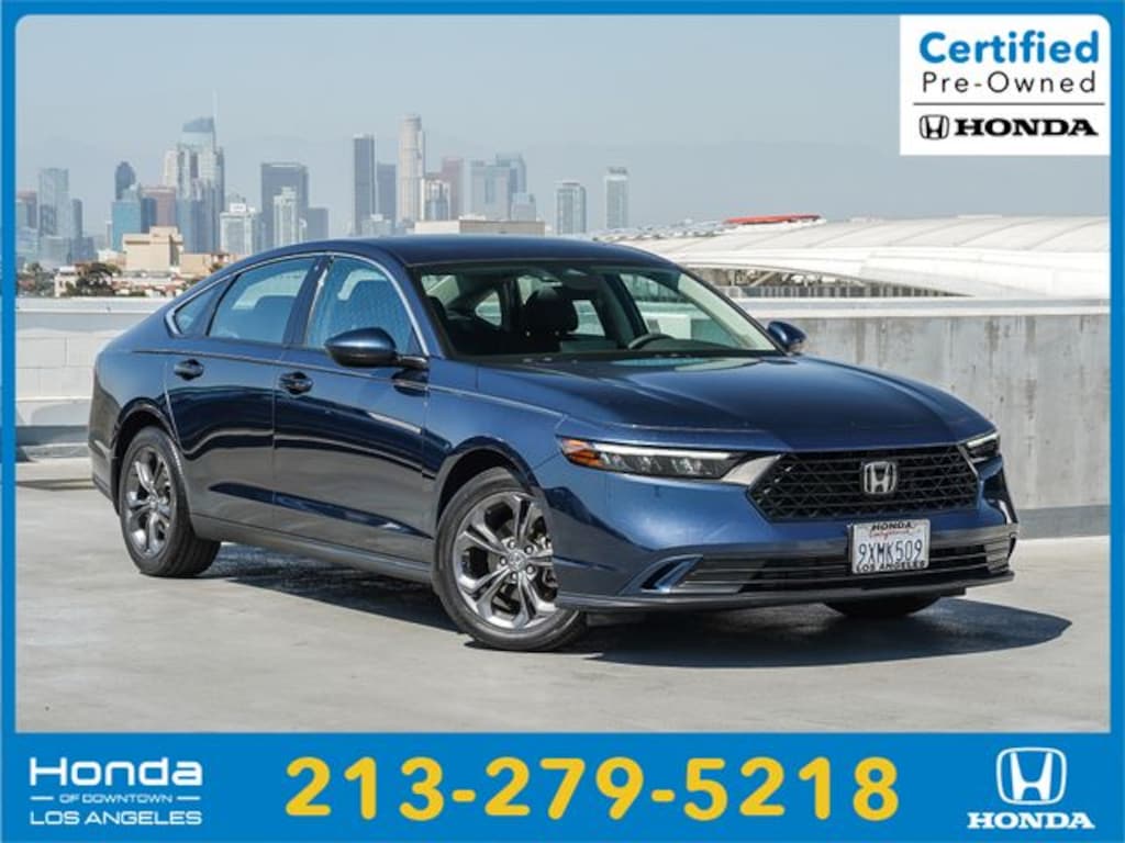 Certified 2023 Honda Accord EX Sedan