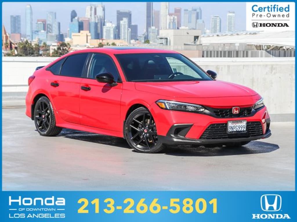 Certified 2022 Honda Civic Si Si Sedan