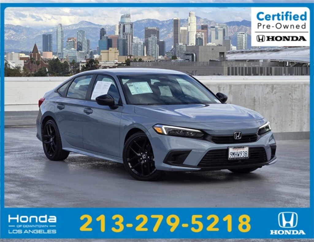 Certified 2024 Honda Civic Sport Sedan