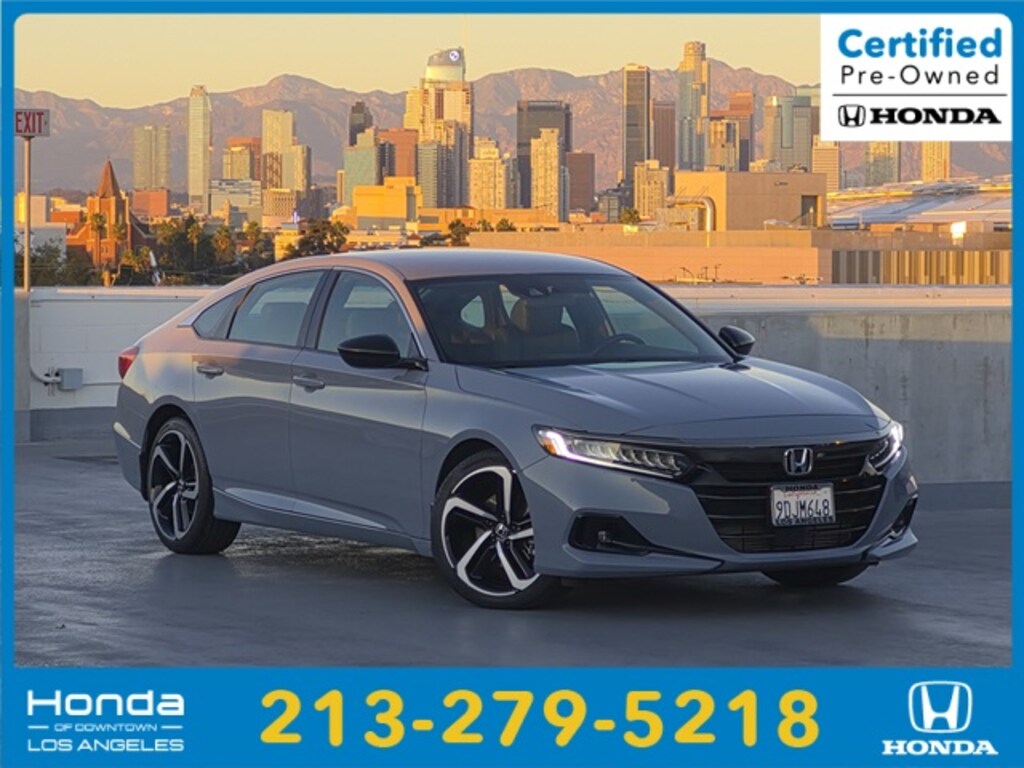 Certified 2022 Honda Accord Sport 1.5T Sedan