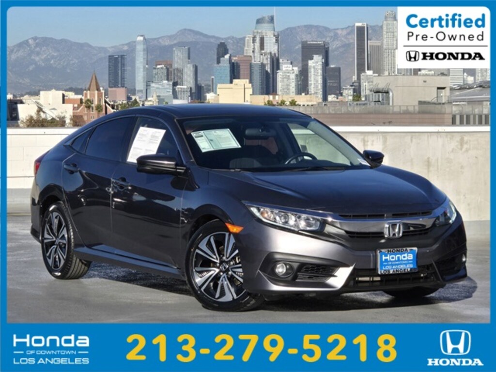 Certified 2018 Honda Civic EX-T Sedan
