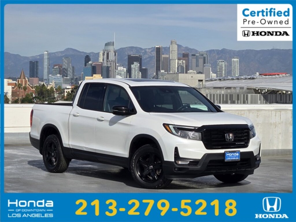 Certified 2023 Honda Ridgeline Black Edition Truck Crew Cab