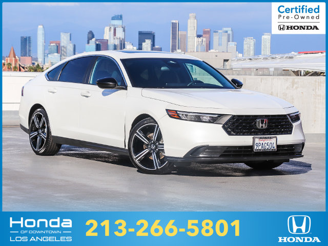 Certified 2024 Honda Accord Hybrid Sport Sedan