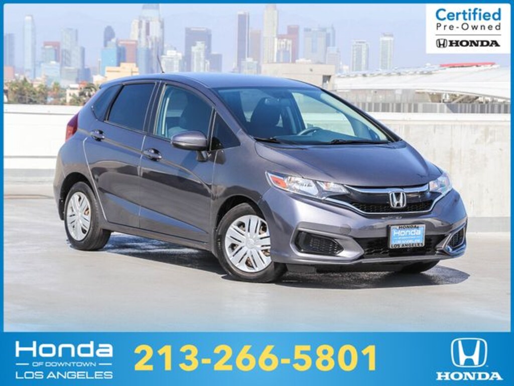 Certified 2019 Honda Fit LX Hatchback