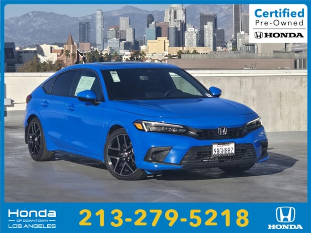Certified 2022 Honda Civic Sport Touring Hatchback