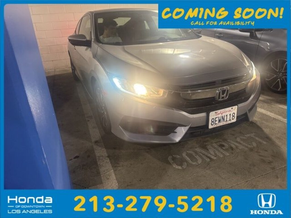 Used 2018 Honda Civic LX Coupe