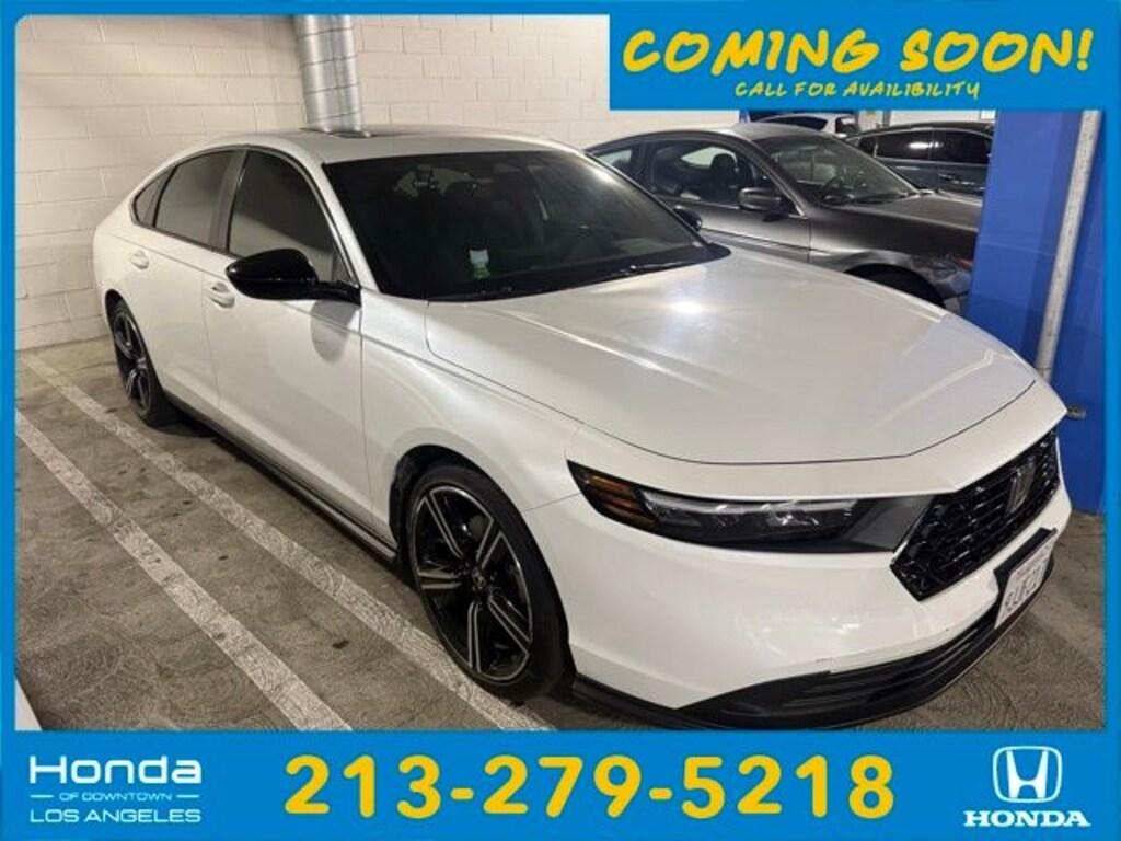 Certified 2024 Honda Accord Hybrid Sport Sedan