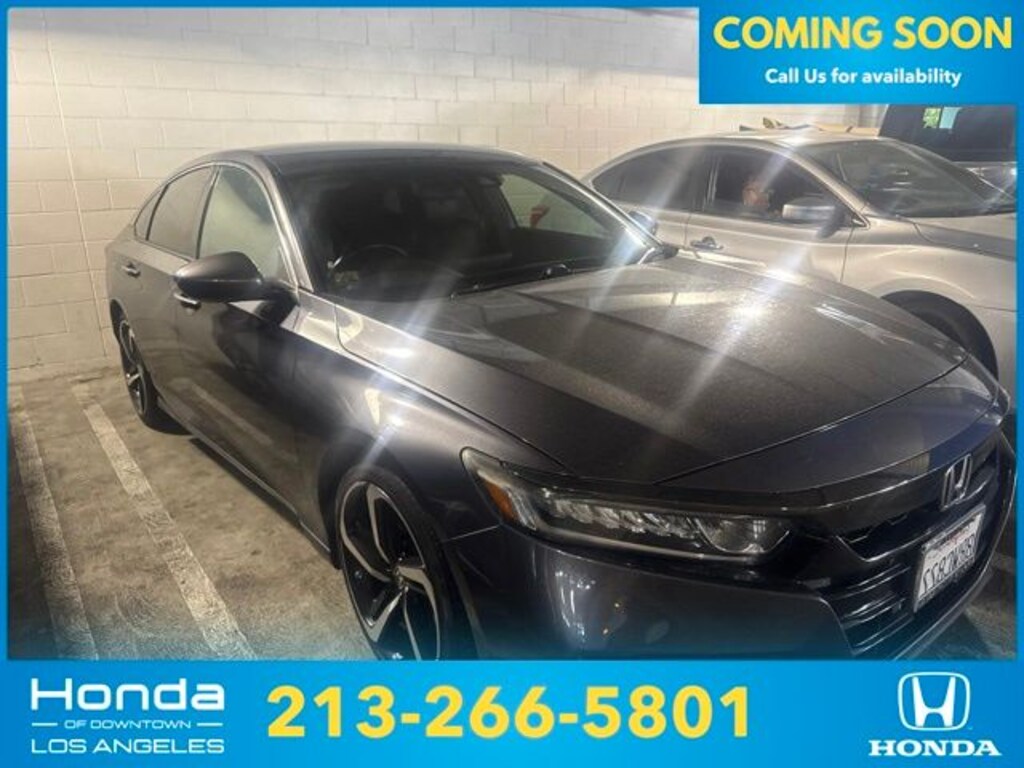 Certified 2020 Honda Accord Sport 1.5T Sedan