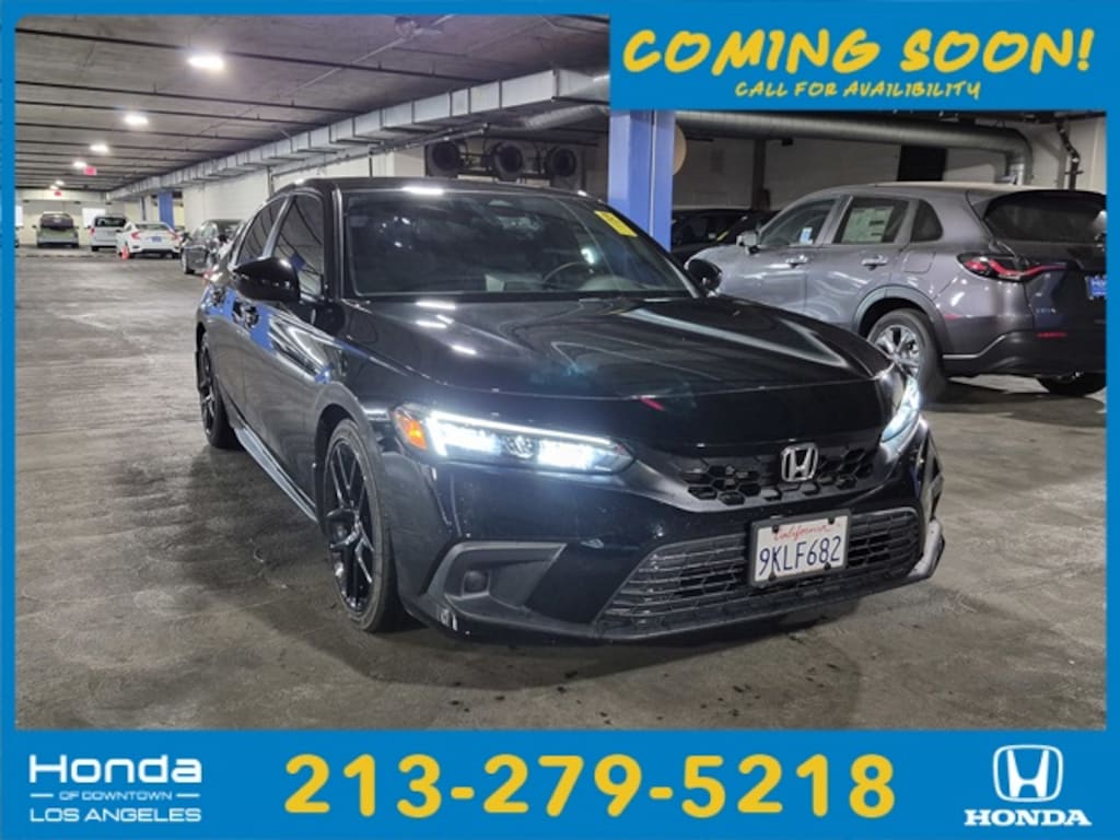 Certified 2024 Honda Civic Sport Hatchback