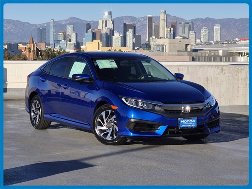 Certified 2017 Honda Civic EX Sedan