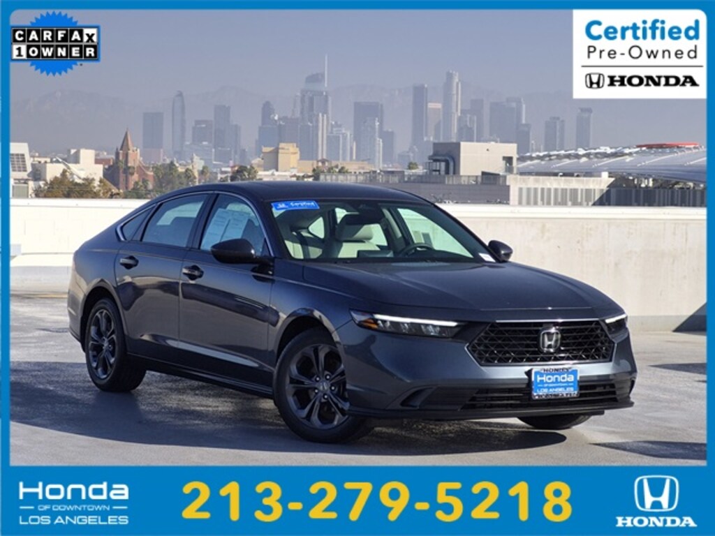 Certified 2023 Honda Accord EX Sedan