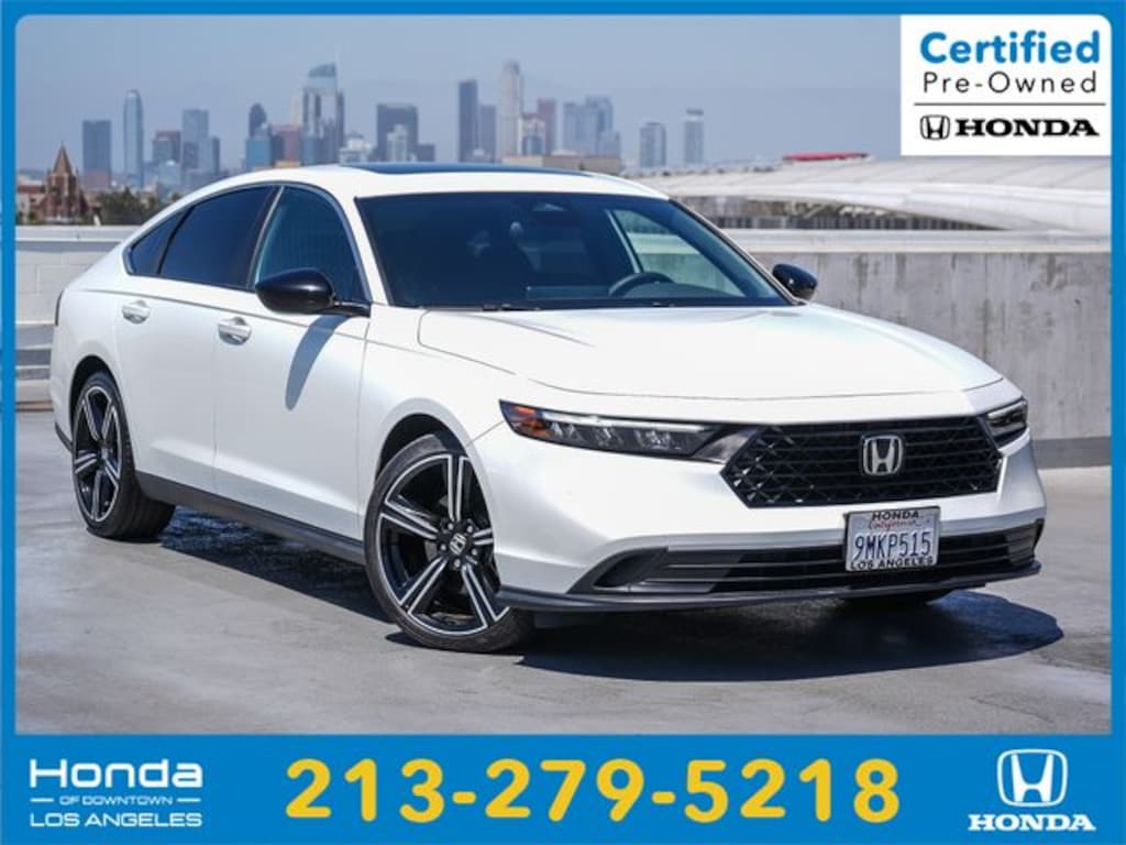 Certified 2024 Honda Accord Hybrid Sport Sedan